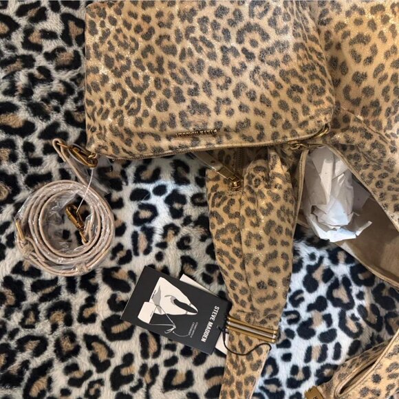 Steve Madden leopard print shoulder - Picture 4 of 4